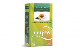 Te-A-Me Honey Lemon Green Tea Renew  Box  25 pcs